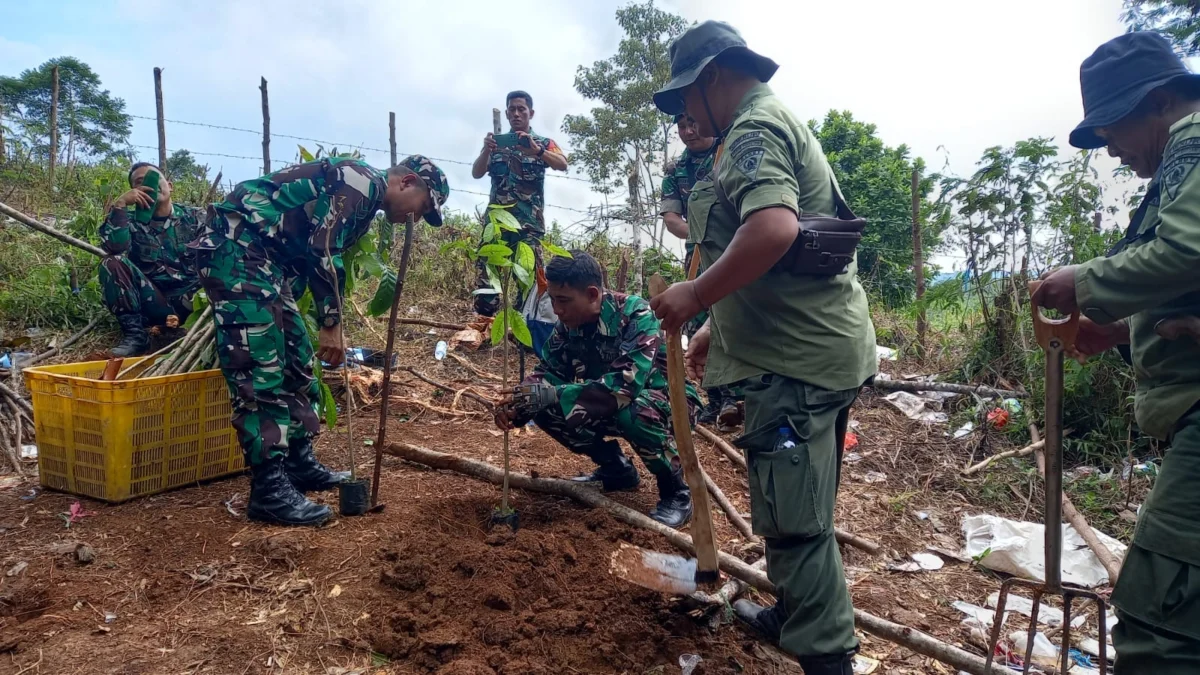 Perhutani Reboisasi Lokasi Tambang Emas Ilegal Blok Cibuluh