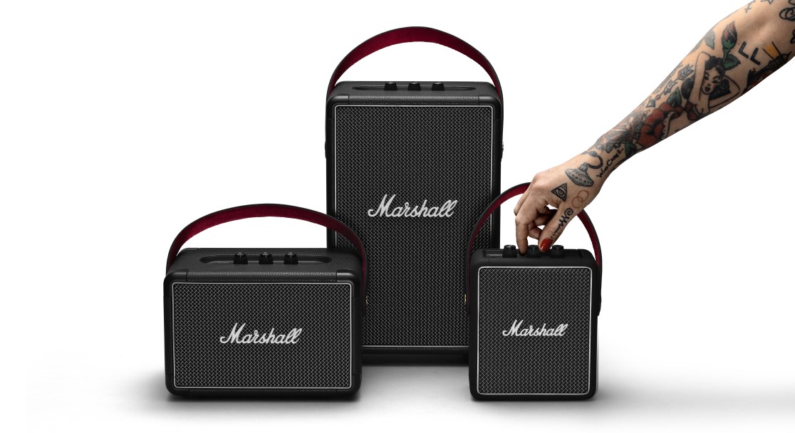 3 Speaker Bluetooth Marshall High Quality Terbaru