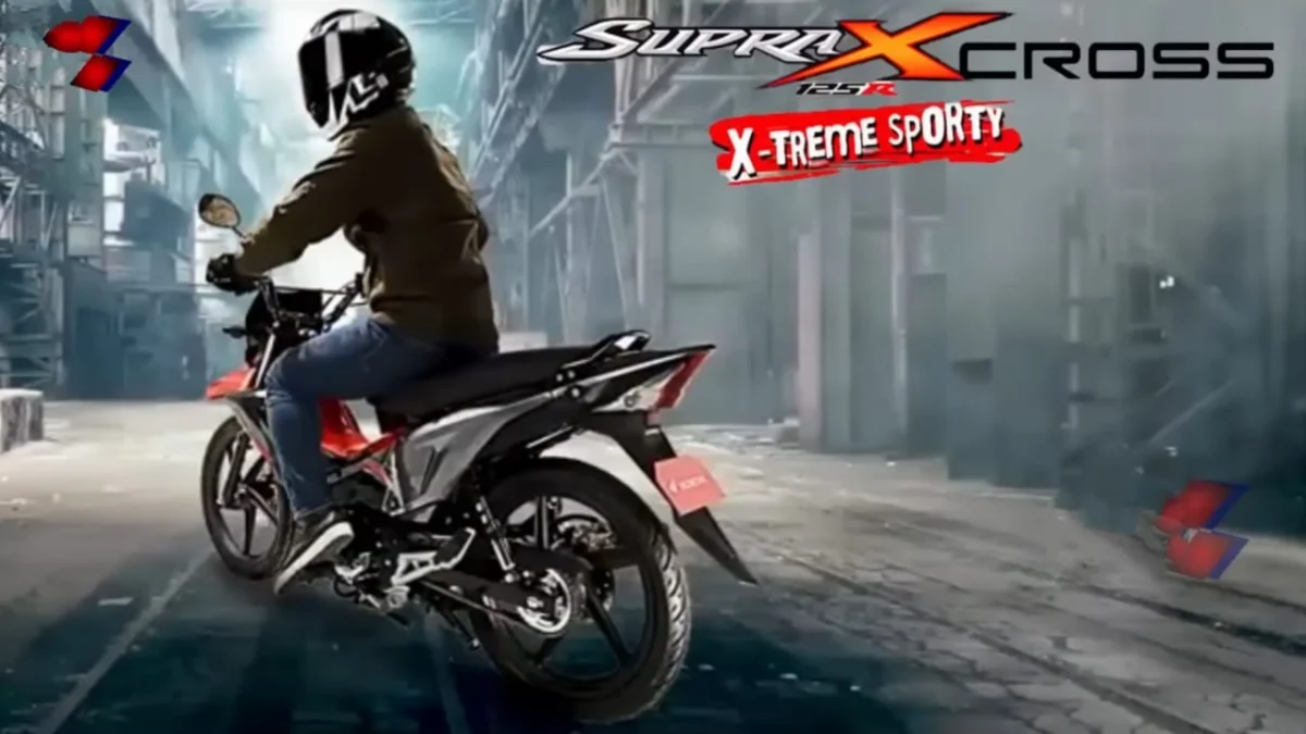 Honda Supra X 125 Cross Tampil dengan gaya yang berbeda