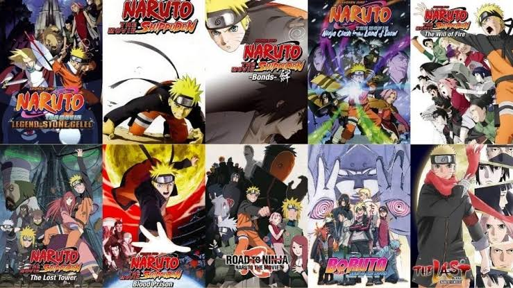 Deretan Film Layar Lebar Naruto