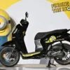 Desain Lucu Dan Menarik Motor Honda Scoopy Edisi Minion