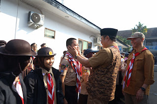 Pramuka Kota Sukabumi Ikuti Jambore Dunia di Korsel