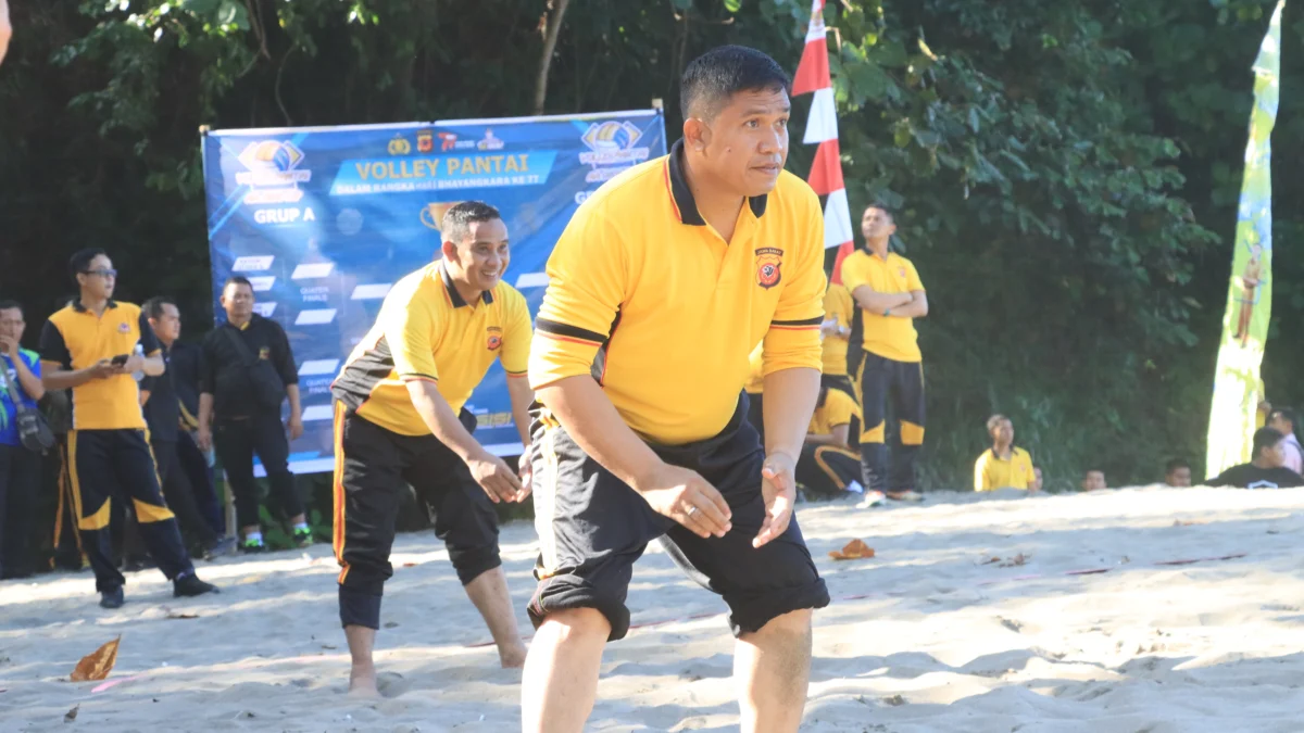 Mancing Mania dan Voli Pantai Meriahkan HUT Bhayangkara