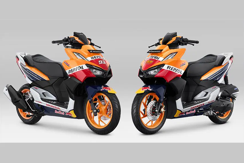 Honda Vario 160 Berbalut Corak Repsol