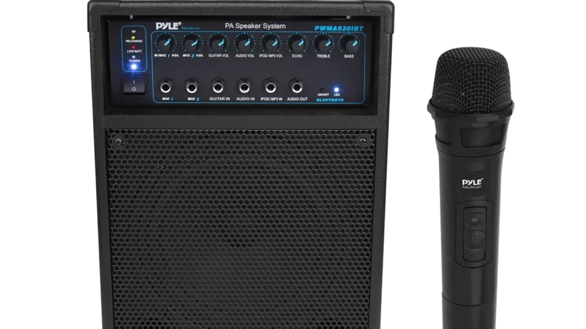 Portable PA System-600W Bluetooth