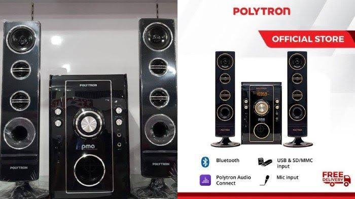 Inilah 3 rekomendasi speaker aktif Polytron