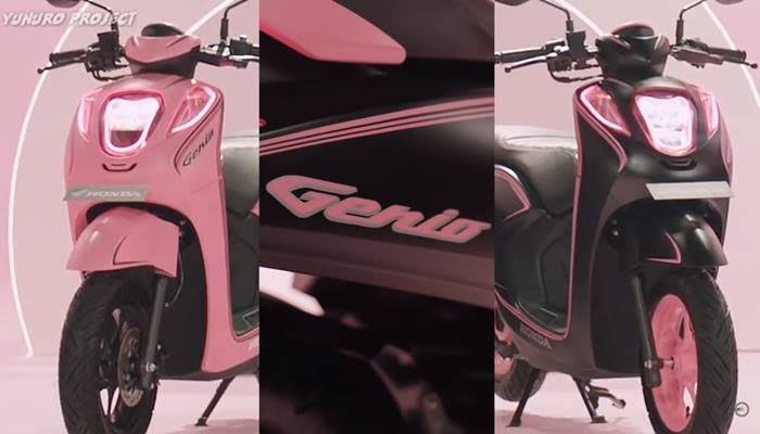 Motor Honda Genio Blackpink Tampilan Unik Dan Menggemaskan