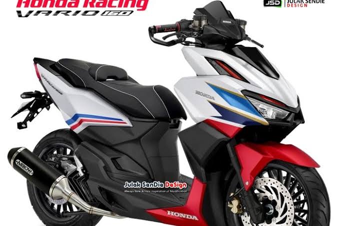 Honda Racing Vario 160 Skuter Matic Dengan Mesin Balap