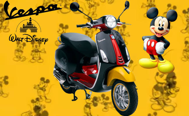 Performa keunggulan Vespa Mickey mouse