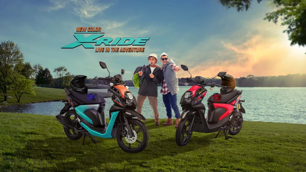 Hadirkan Desain Sporty Terbaru, Yamaha X-ride Sukses Pikat Banyak Hati