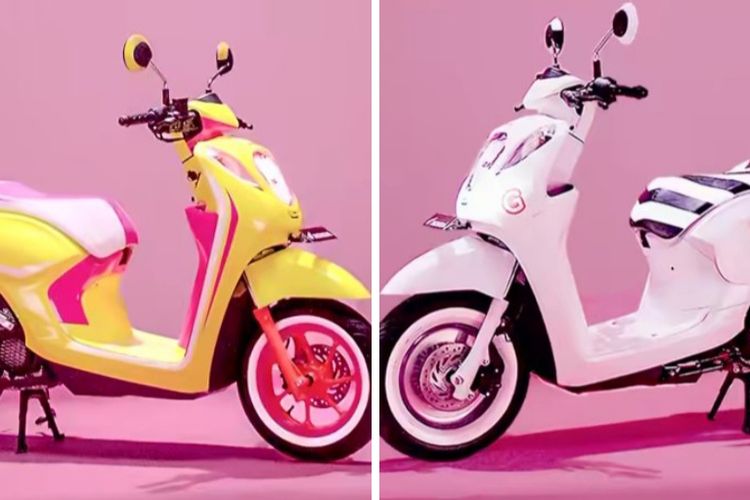 Honda Genio Edisi Spesial Barbie Hadir dengan Desain Yang Unik!