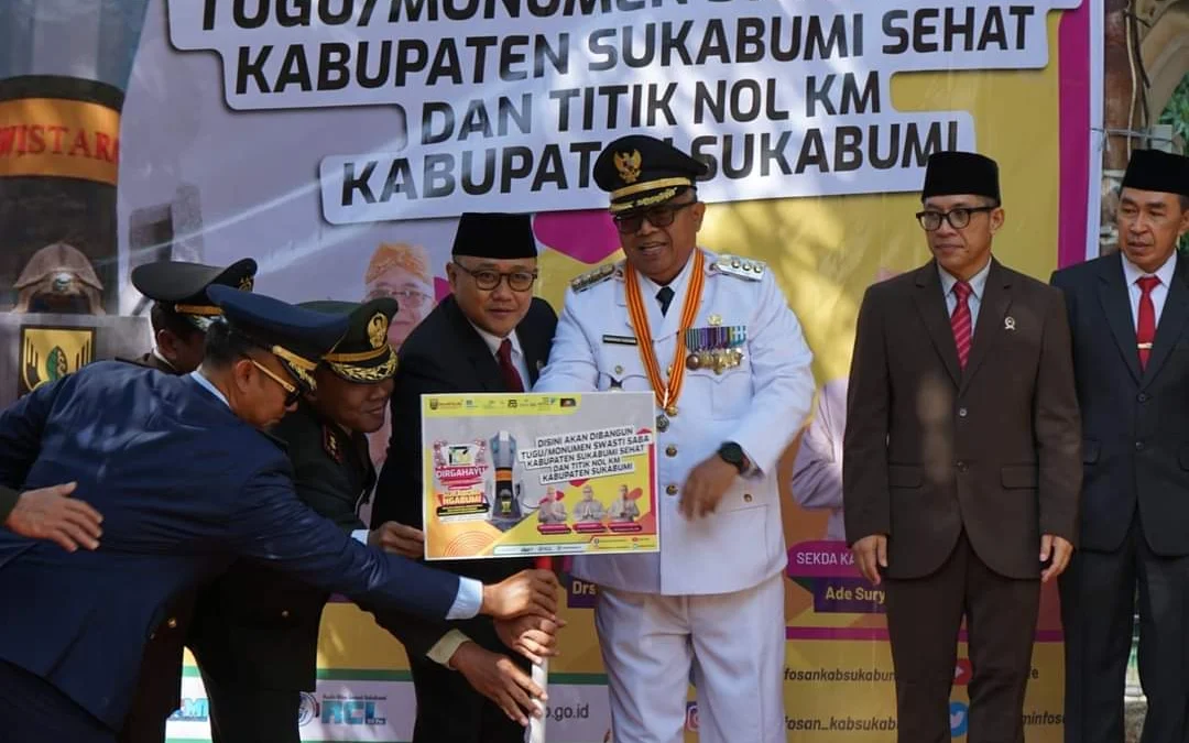 Bupati Canangkan Titik Nol Km Kabupaten Sukabumi