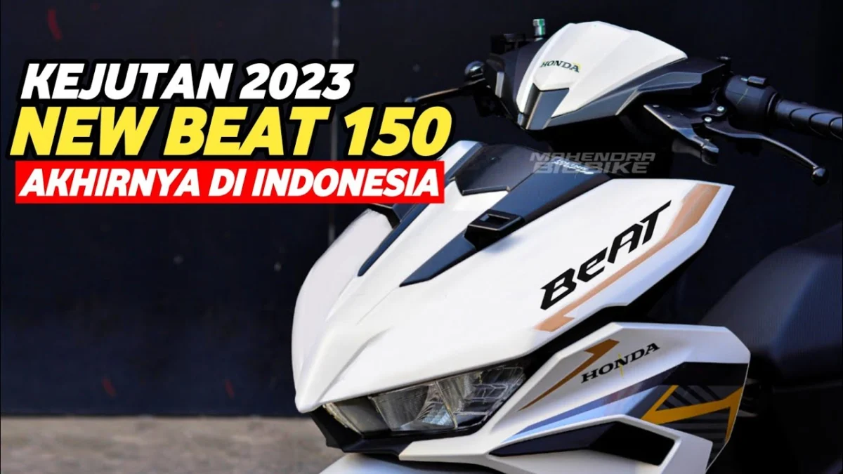 Resmi Rilis, Skutik New Honda BeAT 150 Bawa Desain Agresif