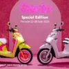 Tampilan Lucu Dan Menarik Modifikasi Honda Genio Edisi Barbie