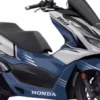 Honda PCX 160 Blue Grey Matte Desain Motor Skuter Menarik