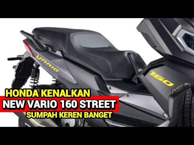 Gahar Berotot, Honda Vario Street 160 Makin Sporty dengan Spesifikasi Tinggi (foto tangkap layar YTB)