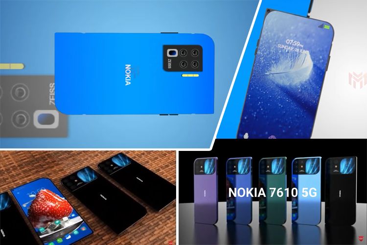 Bawa Layar Super AMOLED 6.7, Nokia 7610 5G Tampil Menggoda