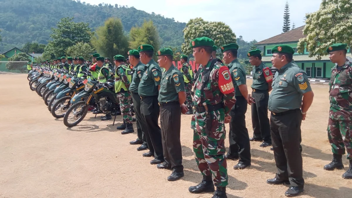 Kodim 0622 Imbau Anggota Jaga Netralitas dalam Pilkades Serentak