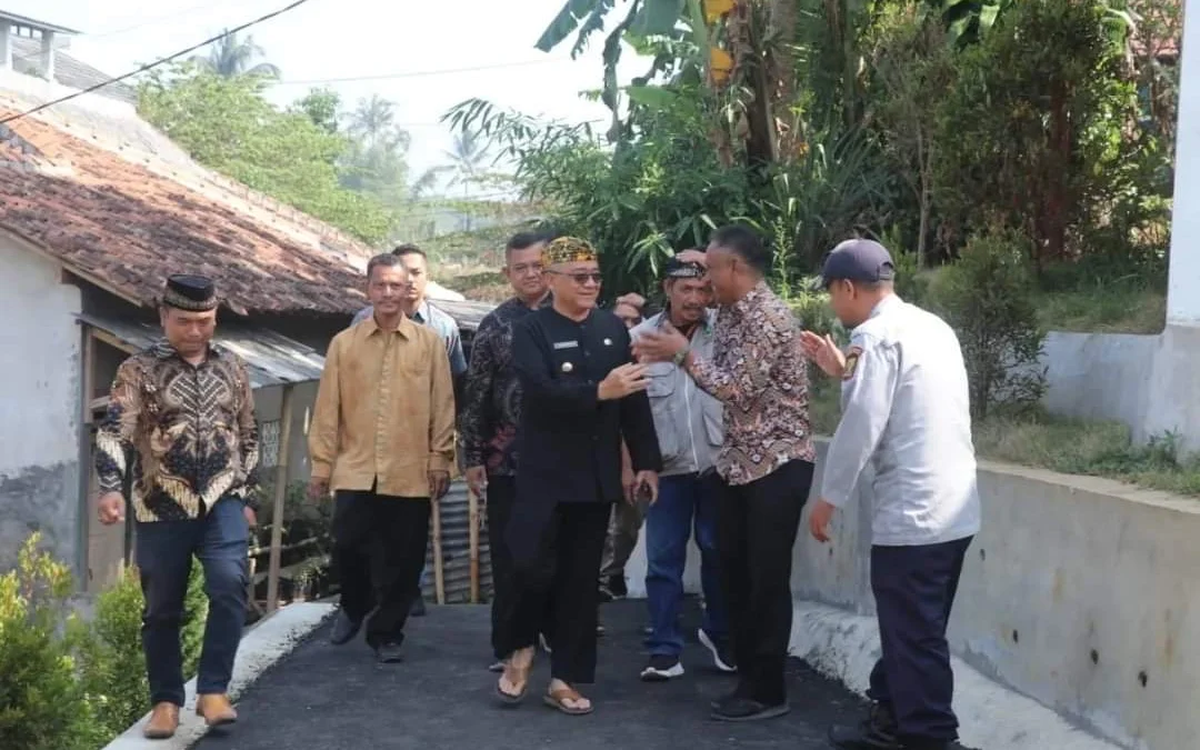 Wakil Bupati Pantau Lokus P2WKSS di Kebonpedes