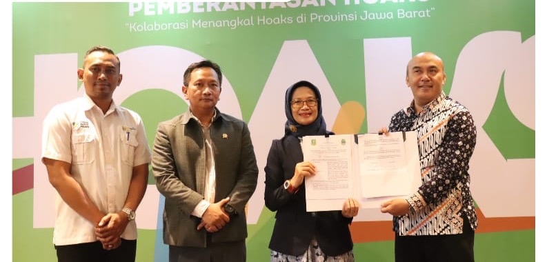 Teken Kerja Sama Pereplikasi Unit Saber Hoaks Daerah