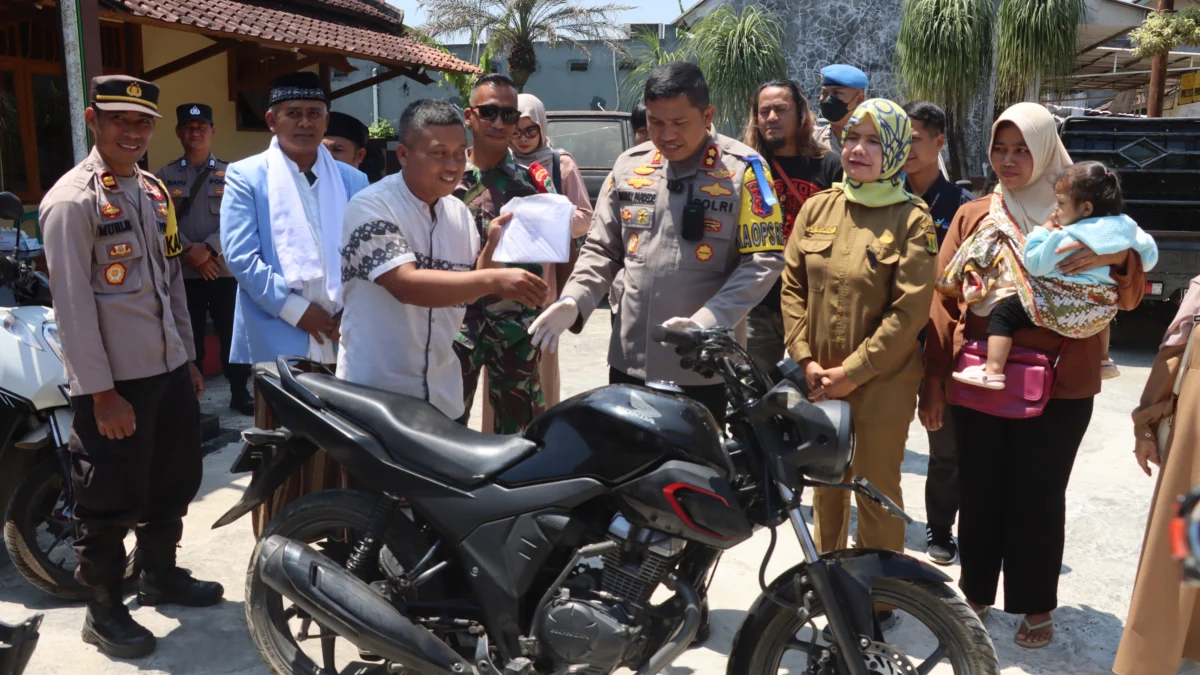 Polres Tangkap Pelaku Curanmor yang Meresahkan Warga