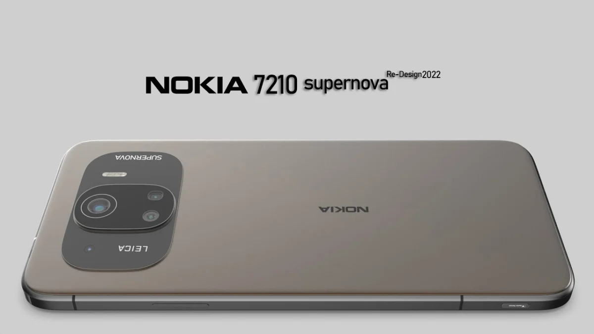 Nokia 7210 Supernova Kembali ke Masa Lalu dengan Sentuhan Modern