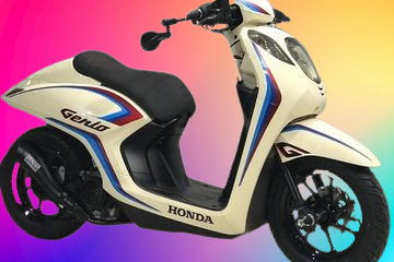 Ternyata Segini Harga Honda Genio 2024 Generasi Cafe Racer