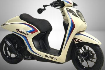Honda Genio Desain Cafe Racer Skuter Akan RIlis 2024