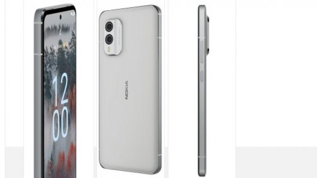 Smartphone Nokia X30 Tampilan Stylish Dengan Kamera Canggih