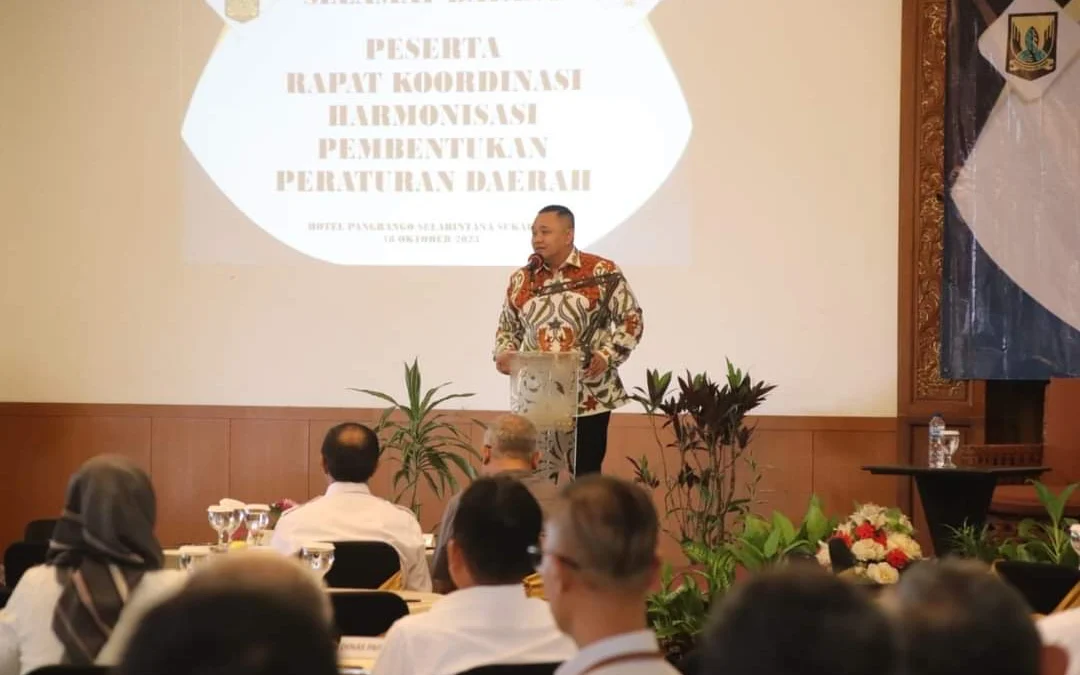 DPRD Kabupaten Sukabumi Rakor Pembentukan Perda