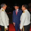 Jokowi-SBY-Prabowo Mesra di Parade Senja