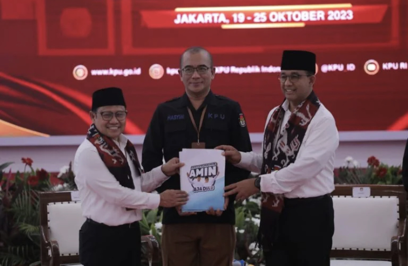 KPU RI Sebut Berkas Pendafataran Anies-Cak Imin Sudah Lengkap