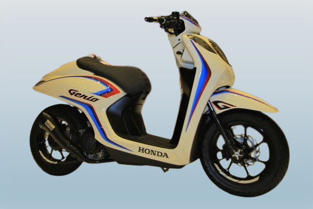Honda Genio 2024 Lebih Sporty Dengan Gaya Cafe Racer