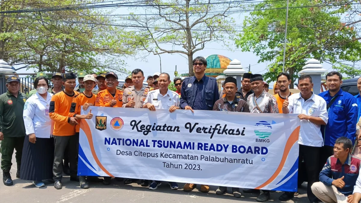 Citepus dan Cikakak Dinobatkan Sebagai Desa Taguh Bencana Tsunami