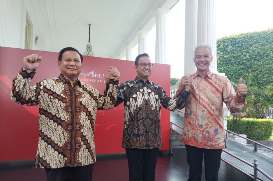 Anies dan Ganjar Sampaikan Pesan Netralitas ASN kepada Presiden