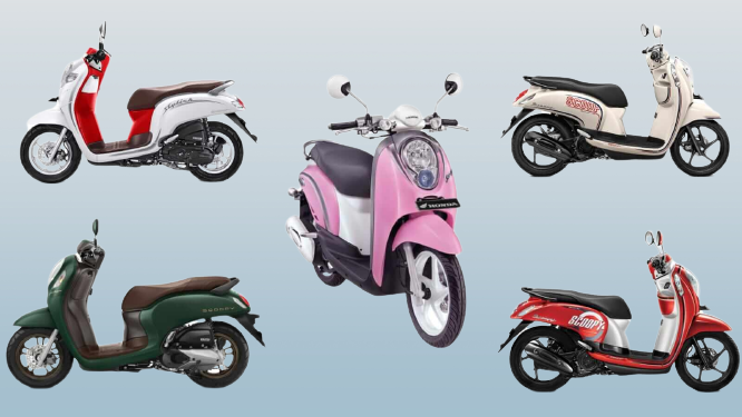 Mengenali Generasi Honda Scoopy Dari Tahun ke Tahun