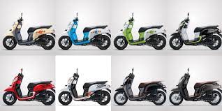 Desain Stylish Honda Scoopy Dengan Berbagai Varian Warna