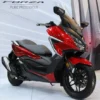 Desain Tampilan Skutik Bongsor Honda Forza 2023, Makin Modern Aja