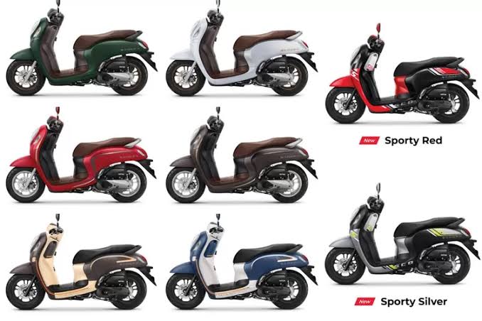 Fitur Terbaru Honda Scoopy 2023 Lengkap beserta Tipe dan Warnanya 