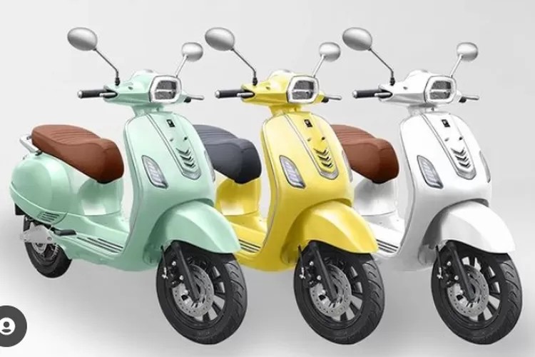 Suzuki Merilis Motor Listrik dengan Desain Mirip Vespa yang Stylish