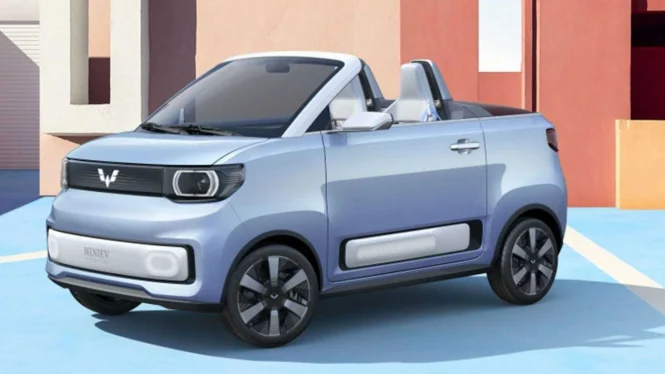 Wuling EV Cabrio Terobosan Baru Mobil Listrik dengan Atap Buka-Tutup