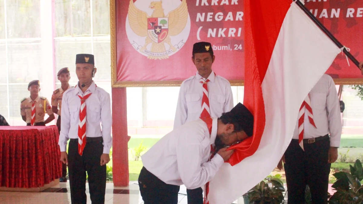 Lima Napi Teroris Ikrar Janji Setia Kepada NKRI