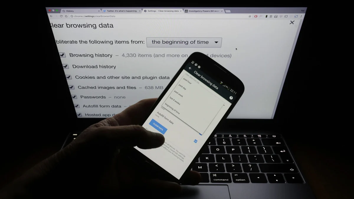 Cara Hapus History Browser Pada Smartphone Android