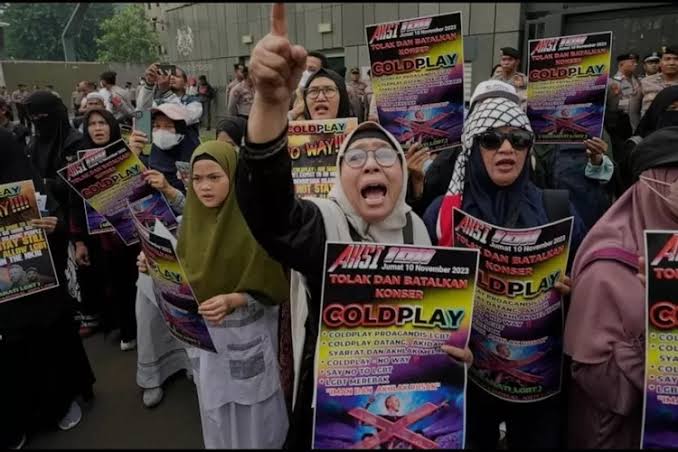 Konser Coldplay di Jakarta