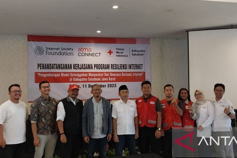 Luncurkan Program Masyarakat Tangguh Bencana Berbasis Internet