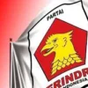 Elektabilitas Gerindra Salip PDIP