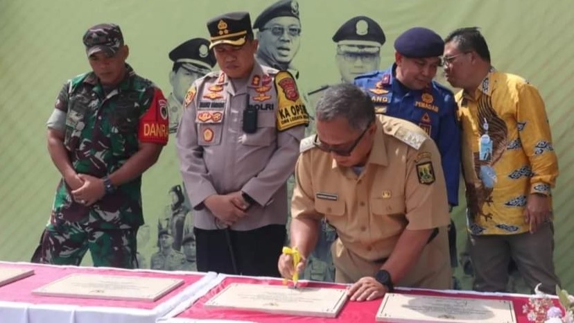 Bupati Launching Pengoprasian Empat Pos Sektor Damkar dan Penyelamatan