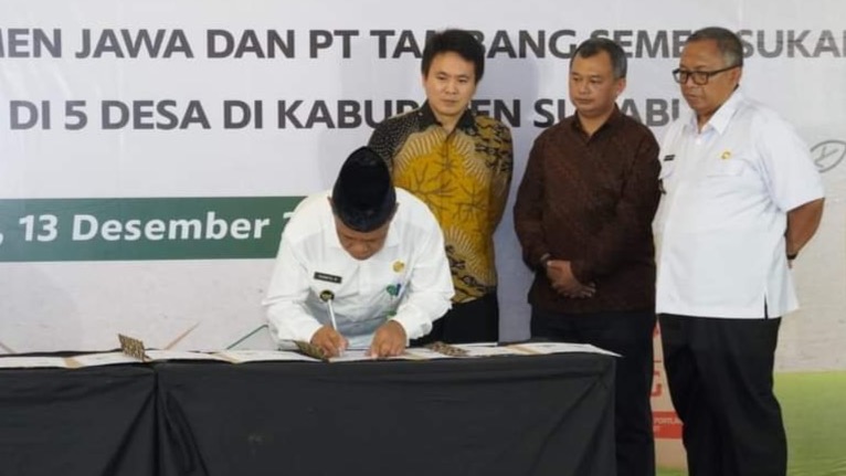 Lima Pemerintah Desa Tandatangani MoU dengan Perusahaan