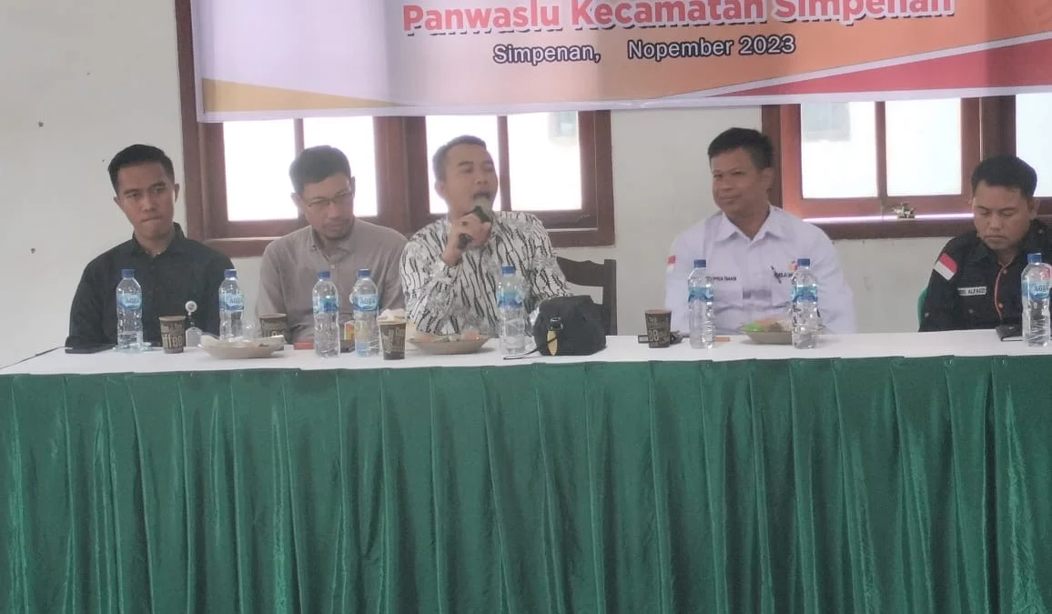 Rakor di Simpenan, Bawaslu Sebut Netralitas ASN dan Kades Jadi Sorotan