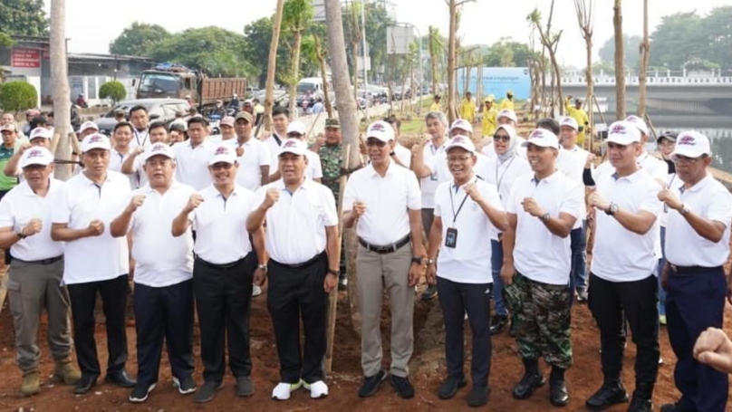 Tanam Harapan untuk Masa Depan, PLN dan Pemprov DKI Gelar Aksi Tanam Pohon di Bantaran Sungai